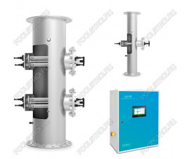 Ультрафиолетовая установка LIfetech TOP 63м3, DN150, 2kw, 18000h, Ручная очистка