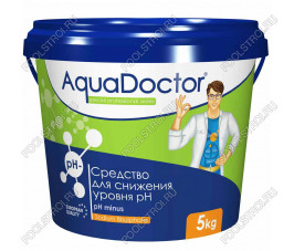 pH Минус AquaDoctor гранулированный 5кг pH Минус AquaDoctor гранулированный 5кг