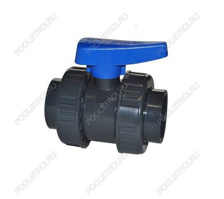 Кран шаровый общего применения EFFAST d75 с муфтовым окончанием (BDRBVD0750)